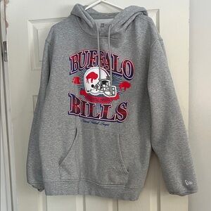 NWOT New Era Buffalo Bills Gray Hoodie